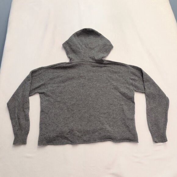 Brandy Melville Gray Knit Hoodie - Medium - Picture 3 of 9